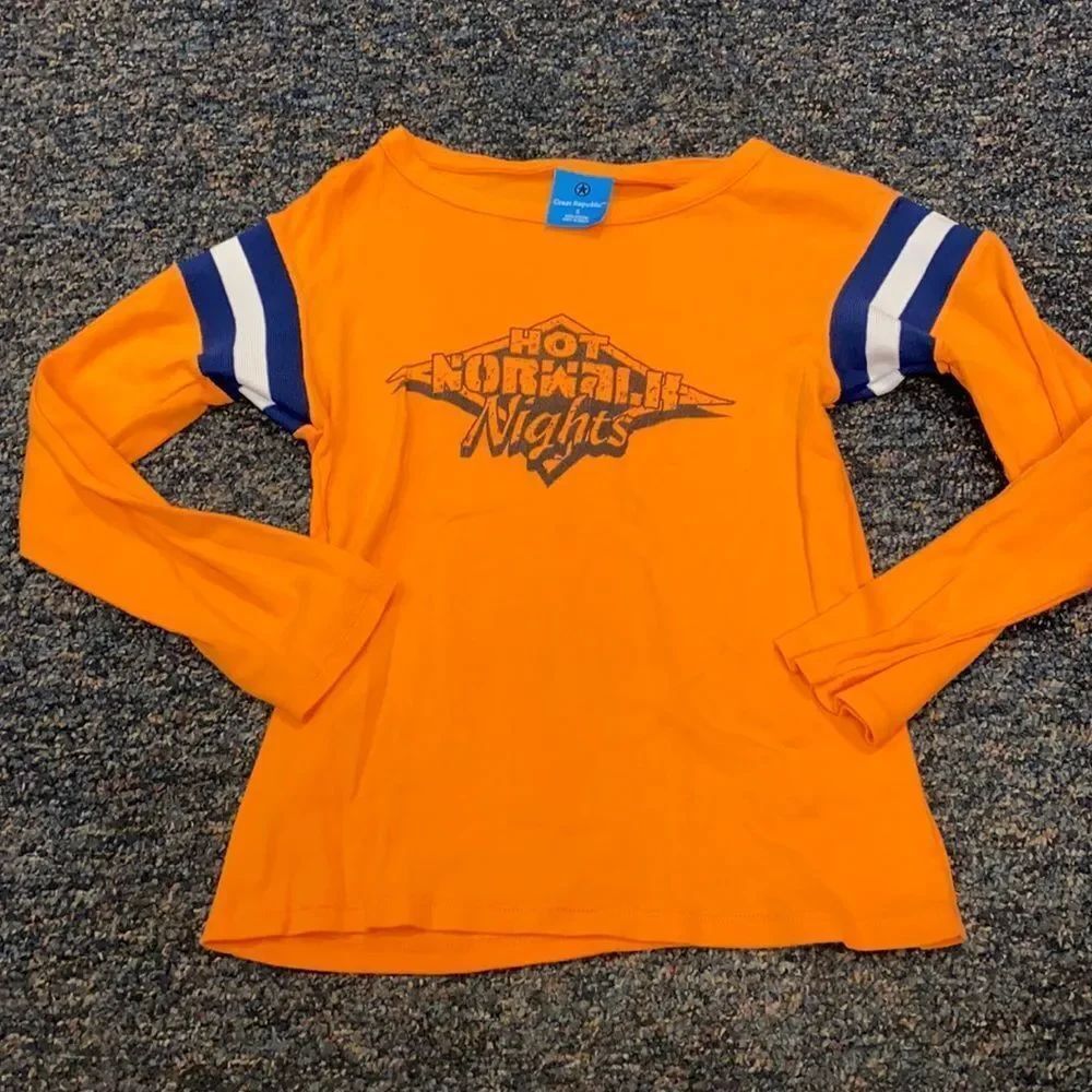 Great Republic Orange Long Sleeve Tee sz. S
